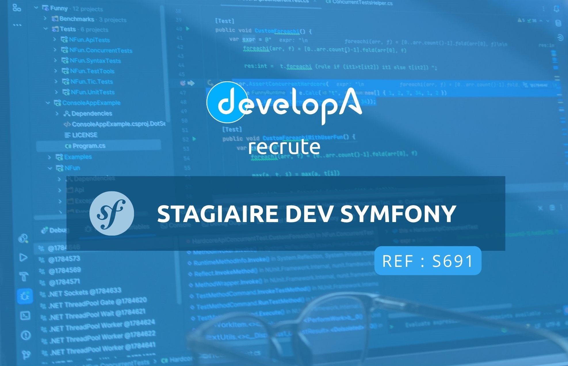 Recrutement Stagiaires Symfony – S691